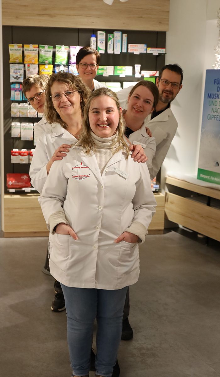 Team der Heuberg Apotheke in der Apotheke
